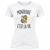 T-shirt de Sport Femme Montrouge c’est la vie