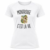 T-shirt de Sport Femme Montrouge c’est la vie