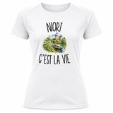 T-shirt de Sport Femme Niort c’est la vie