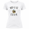 T-shirt de Sport Femme Noisy-le-Sec c’est la vie