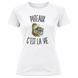 T-shirt de Sport Femme Puteaux c’est la vie