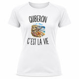 T-shirt de Sport Femme Quiberon c’est la vie