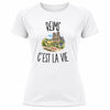 T-shirt de Sport Femme Reims c’est la vie