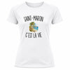 T-shirt de Sport Femme Saint-Martin c’est la vie