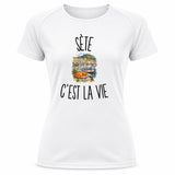 T-shirt de Sport Femme Sète c’est la vie