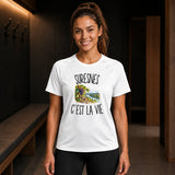 T-shirt de Sport Femme Suresnes c’est la vie