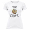 T-shirt de Sport Femme Tours c’est la vie