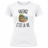 T-shirt de Sport Femme Valence c’est la vie