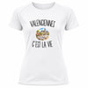 T-shirt de Sport Femme Valenciennes c’est la vie