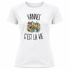 T-shirt de Sport Femme Vannes c’est la vie