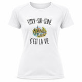T-shirt de Sport Femme Vitry-sur-Seine c’est la vie