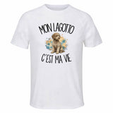 T-shirt de Sport Homme Mon Lagotto c'est ma vie