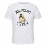 T-shirt de Sport Homme Mon Lhassa Apso c'est ma vie