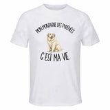 T-shirt de Sport Homme Mon Montagne des Pyrénées c'est ma vie
