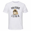 T-shirt de Sport Homme Mon Pékinois c'est ma vie