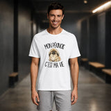 T-shirt de Sport Homme Mon Pékinois c'est ma vie