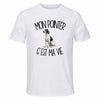 T-shirt de Sport Homme Mon Pointer c'est ma vie