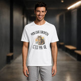 T-shirt de Sport Homme Mon Chat Européen c'est ma vie