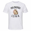 T-shirt de Sport Homme Mon Singapura c'est ma vie