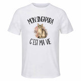 T-shirt de Sport Homme Mon Singapura c'est ma vie