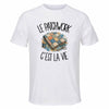 T-shirt de Sport Homme Le patchwork c'est la vie