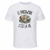 T-shirt de Sport Homme Le patchwork c'est la vie