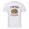 T-shirt de Sport Homme Le pain maison c'est la vie