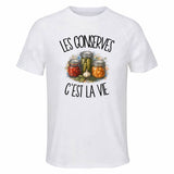 T-shirt de Sport Homme Les conserves c'est la vie