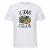 T-shirt de Sport Homme Le gravel c'est la vie