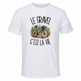 T-shirt de Sport Homme Le gravel c'est la vie