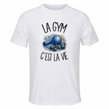 T-shirt de Sport Homme La gym c'est la vie