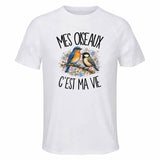 T-shirt de Sport Homme Mes oiseaux c'est ma vie