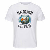 T-shirt de Sport Homme Mon aquarium c'est ma vie