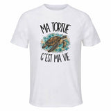 T-shirt de Sport Homme Ma tortue c'est ma vie