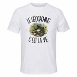 T-shirt de Sport Homme Le géocaching c'est la vie