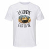 T-shirt de Sport Homme La fondue c'est la vie