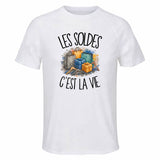 T-shirt de Sport Homme Les soldes c'est la vie