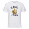 T-shirt de Sport Homme Les guépards c'est la vie