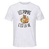 T-shirt de Sport Homme Les pumas c'est la vie