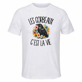 T-shirt de Sport Homme Les corbeaux c'est la vie