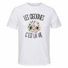 T-shirt de Sport Homme Les cigognes c'est la vie
