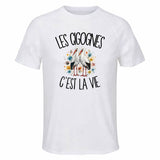 T-shirt de Sport Homme Les cigognes c'est la vie