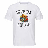 T-shirt de Sport Homme Les papillons c'est la vie