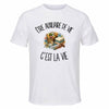 T-shirt de Sport Homme Être auxiliaire de vie c'est la vie