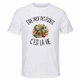 T-shirt de Sport Homme Être prof des écoles c'est la vie
