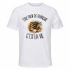 T-shirt de Sport Homme Être prof de français c'est la vie