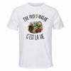 T-shirt de Sport Homme Être prof d'anglais c'est la vie