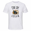 T-shirt de Sport Homme Être CPE c'est la vie