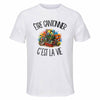 T-shirt de Sport Homme Être cantonnier c'est la vie