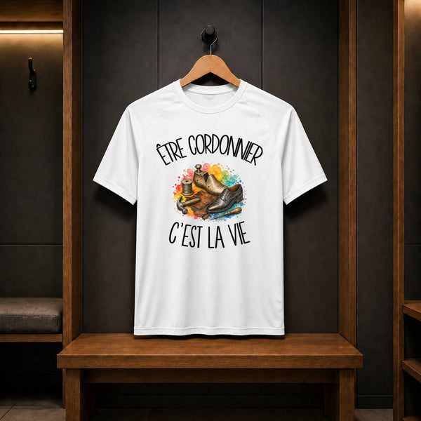 T-shirt de Sport Homme Être cordonnier c'est la vie